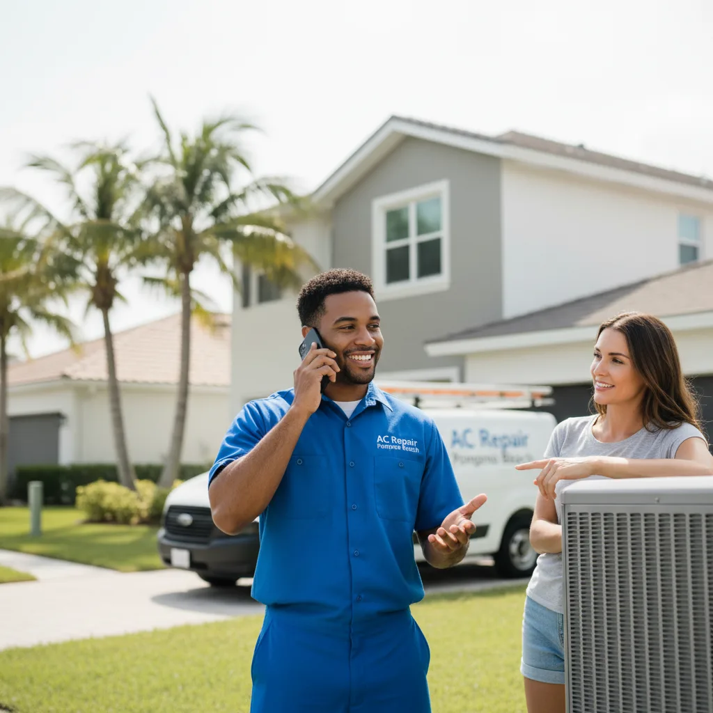 AC Repair Pompano Beach customer support in Redfield